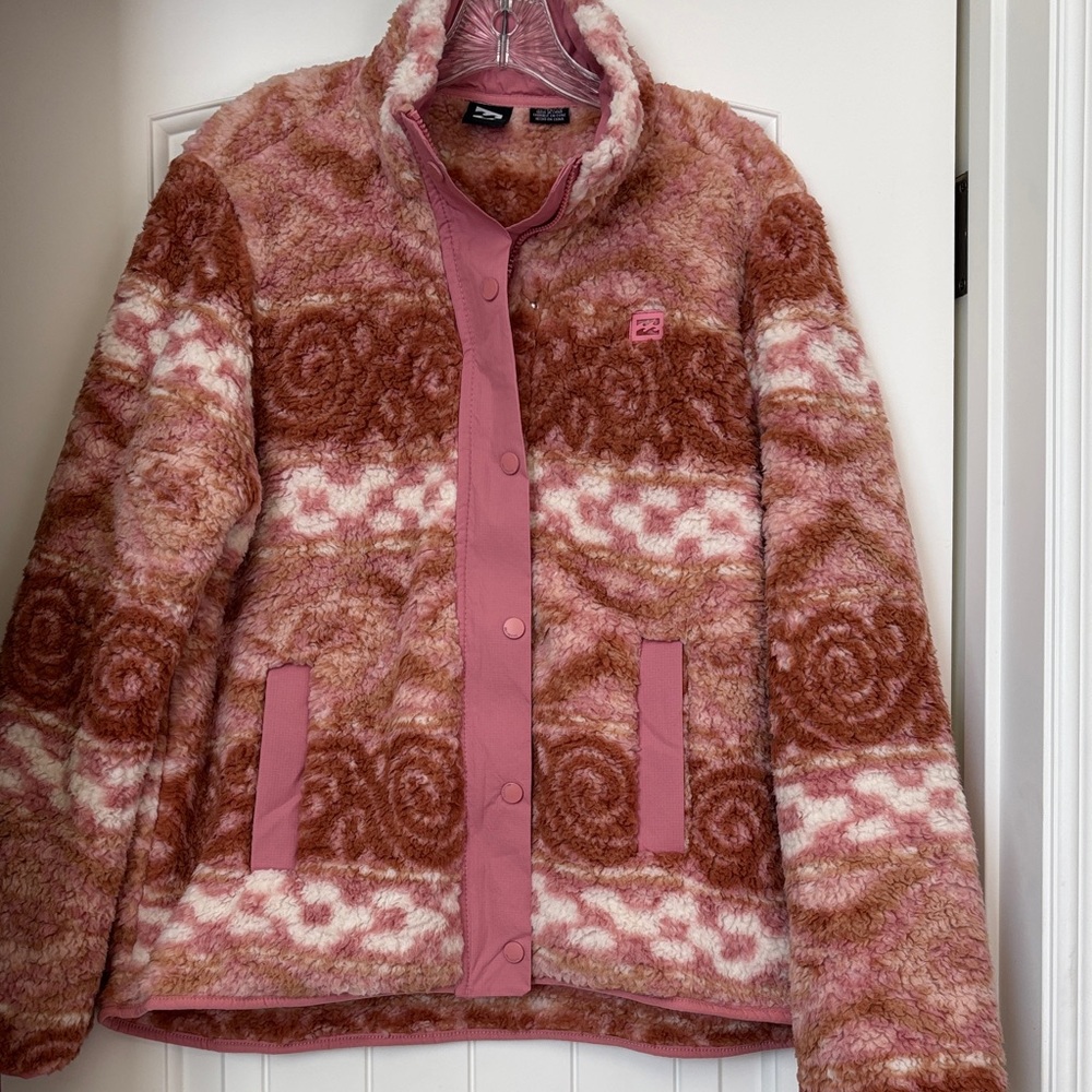 BNWT Billabong heavy Sherpa jacket